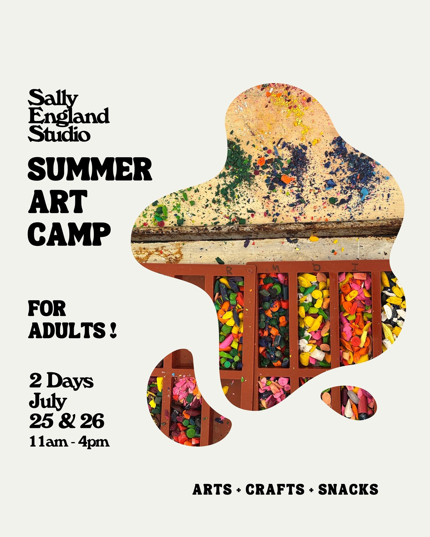 Summer Art Camp For Adults: July 25 & 26, 2026